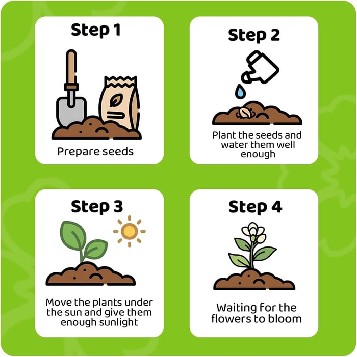 🏆 50K+ SOLD! 🌿❄️ FrostCharm Jasmine Seeds – Winter Planting, Perennial Blooms & Fragrant Garden Elegance 🌸