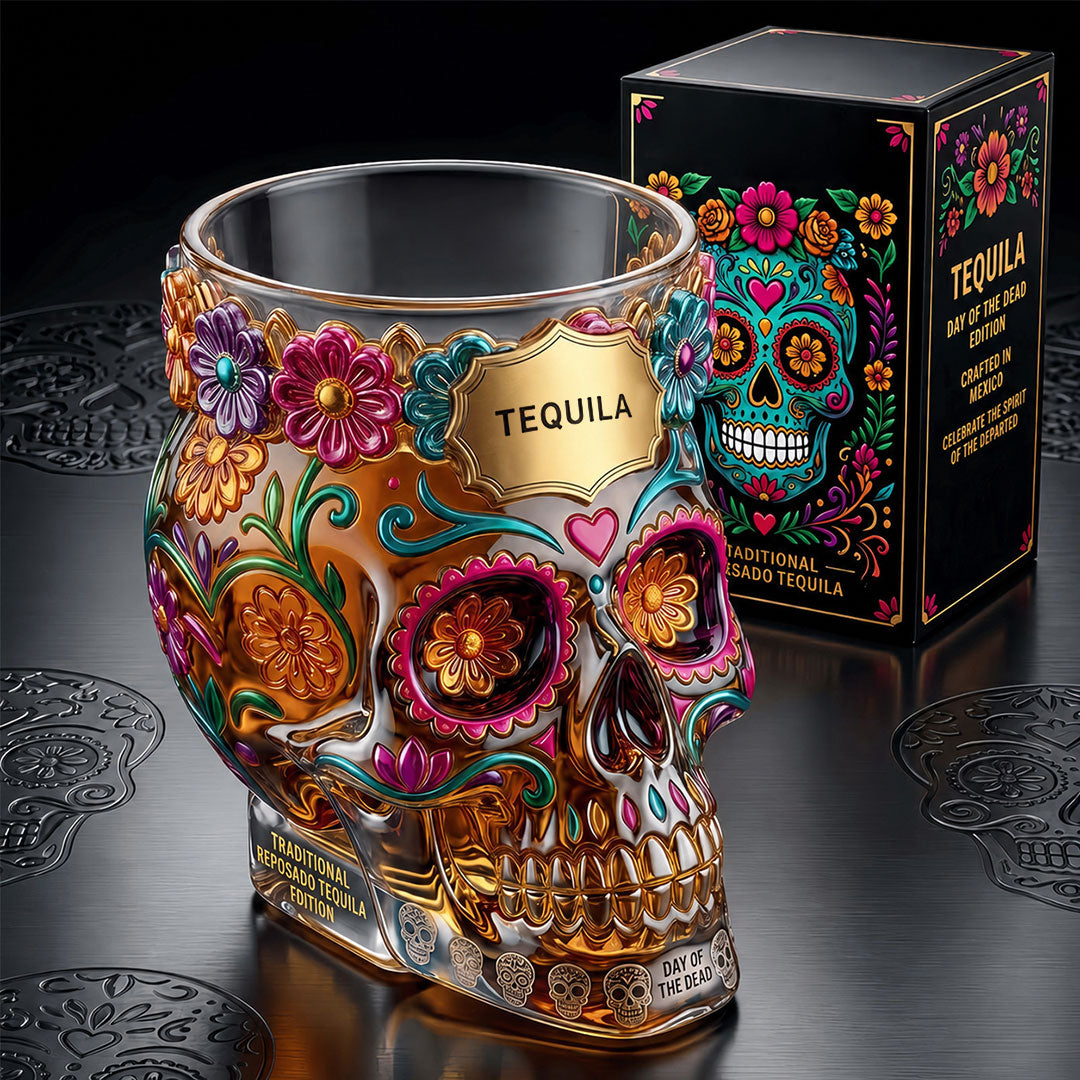 Day of the Dead Edition Glass