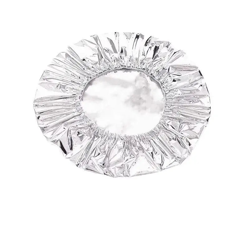 50PCS Aluminum foil heat-retaining cover for home dining tables and food containers; kitchen freshness preservation and insulation; aluminum foil