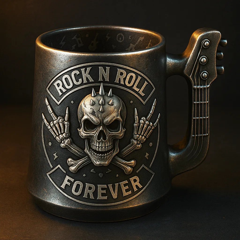 Bad to the Bone Rock Tankard – Skull Edition