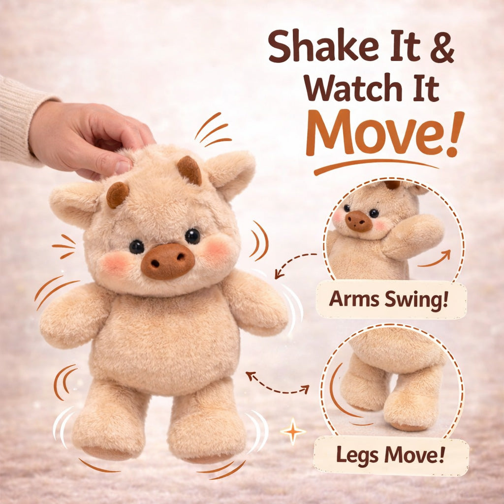 A running plush toy