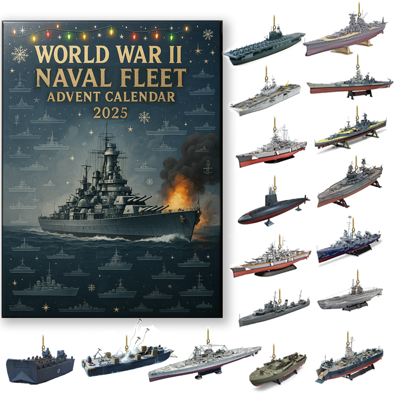 WWII Naval Fleet Advent Calendar 2025 – 24 Days of Iconic Warships