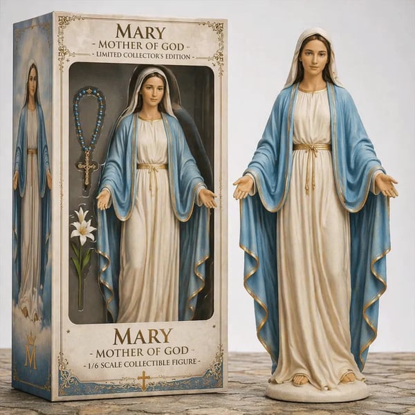 🔥Last Day 49% OFF - Limited Edition Virgin Mary Collectible Figure