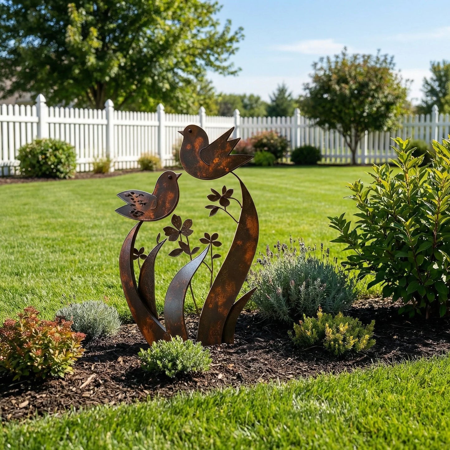 ๐ฆ๐ฆ2026 Mother's Day Gifts 50% Off--๐๐Bird & Wildflower Metal Garden Stake