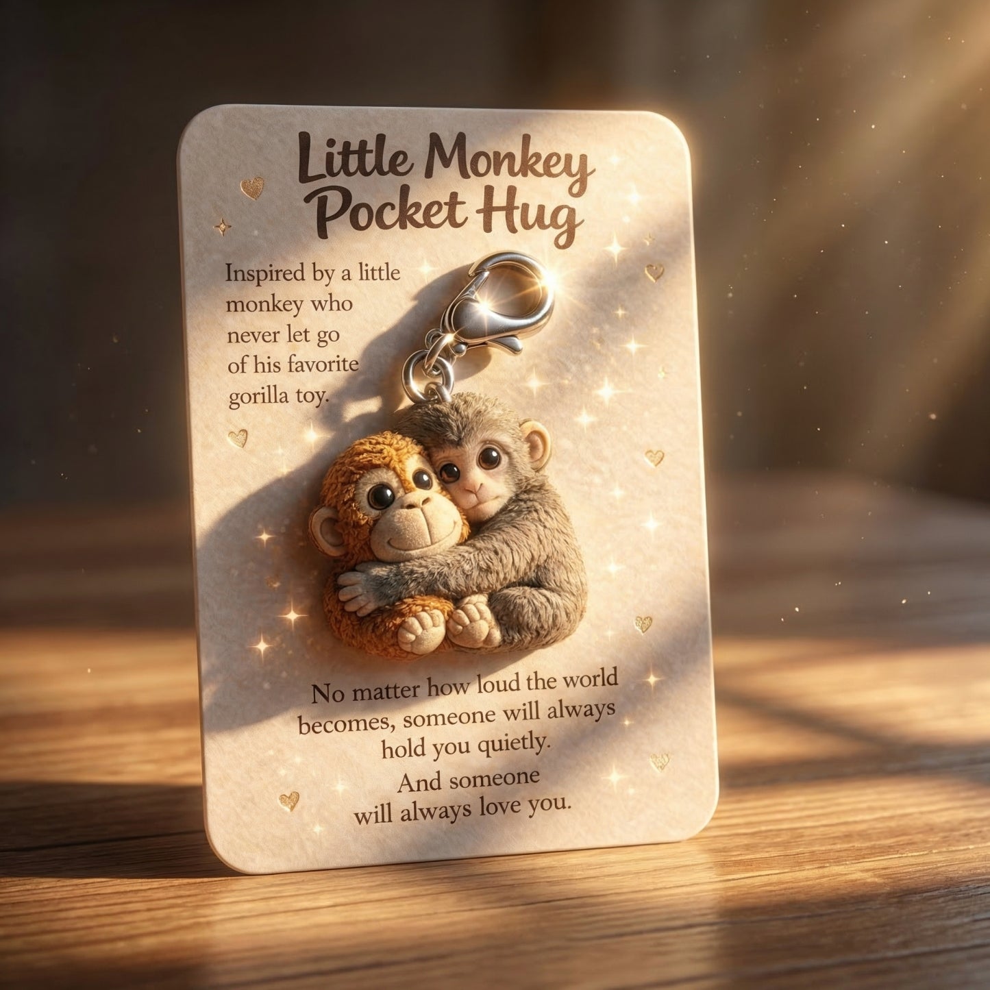 ❤🐵Punch & Friends: Little Monkey Pocket Hug