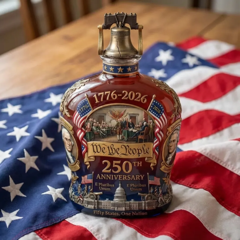 U.S. 250th Anniversary Commemorative Whiskey Decanter(1776-2026)
