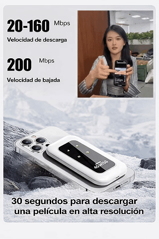 hot Sale🔥[encendido y uso, gratis de por vida] All-network portable wifi