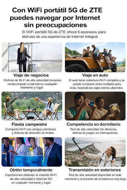 hot Sale🔥[encendido y uso, gratis de por vida] All-network portable wifi