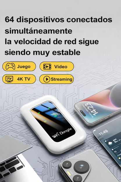 hot Sale🔥[encendido y uso, gratis de por vida] All-network portable wifi