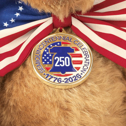 🎉The 250th Anniversary of America Bear – 1776-2026 Limited Edition(✝️Never forget the patriotic spirit)