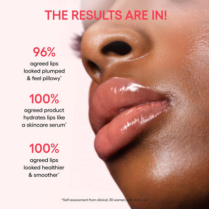 Glaze Craze Tinted Lip Serum, Hydrating & Moisturizing Lip Tint, Korean Lip Care, Infused with Polypeptide