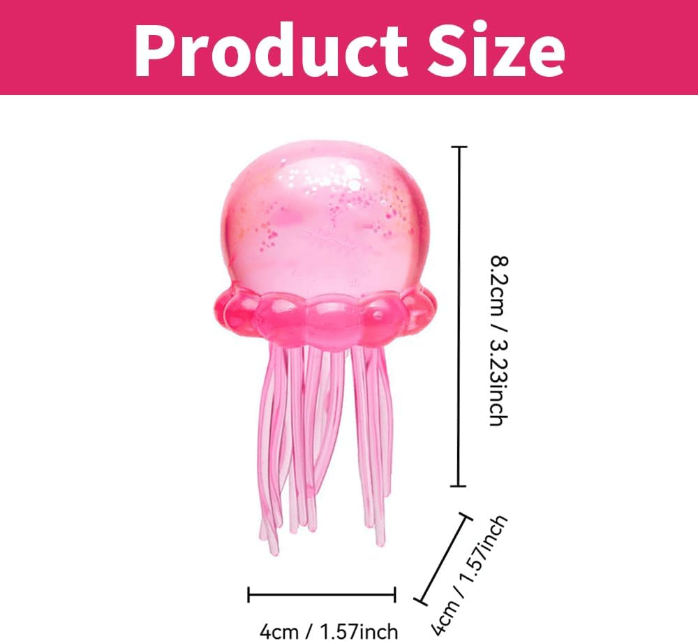 ⏰49% OFF✨ Cute Glitter Jellyfish Squishy