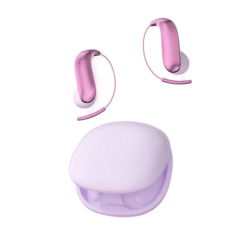 🎧[Bluetooth Earbuds]— Stay put no matter how hard you shake, perfect for listening to music while running! 🏃‍♂️✨