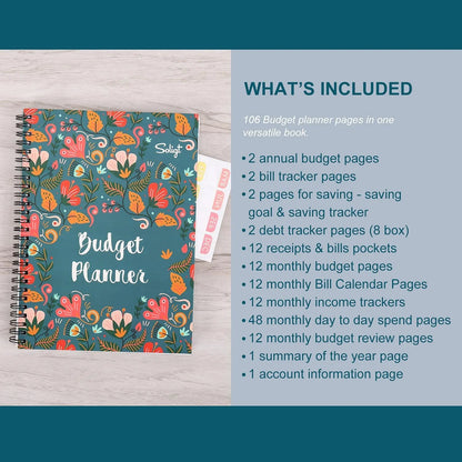 📒Soligt Monthly Budget Planner Book (Undated)