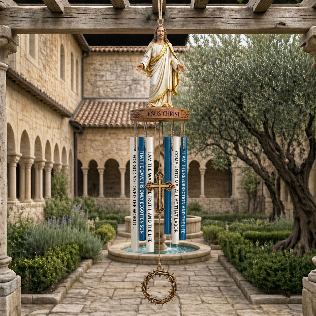 Jesus Christ Wind Chimes