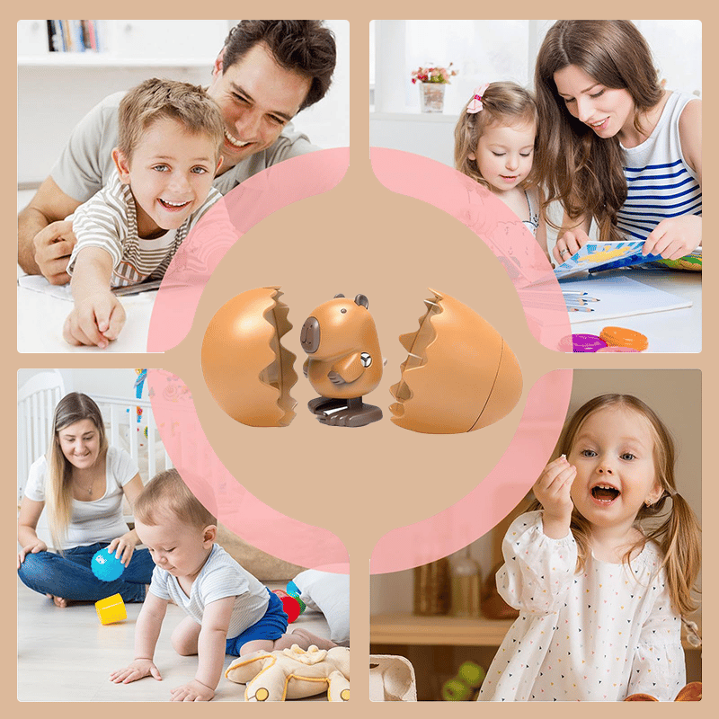 🔥Hot Sale 49% OFF - 🎁 2026 Easter’s Latest Gift: Wind-Up Animal Hatching Surprise Egg 🐣