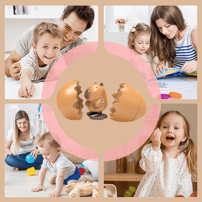 🔥Hot Sale 49% OFF - 🎁 2026 Easter’s Latest Gift: Wind-Up Animal Hatching Surprise Egg 🐣
