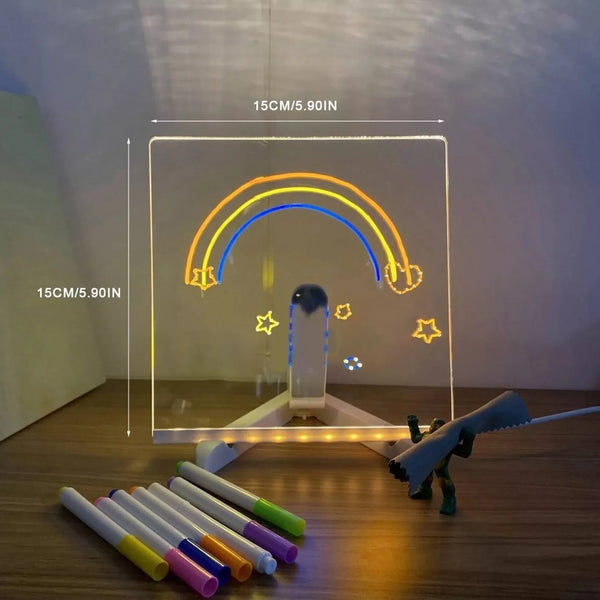 Erasable LED Drawing Board with Night Light