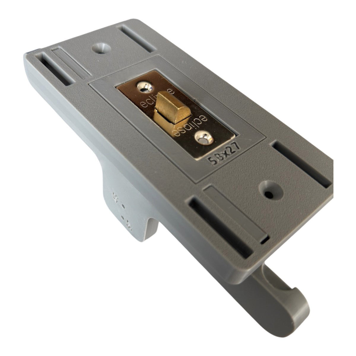 🔧 Adjustable Tubular Latch Jig Router Template