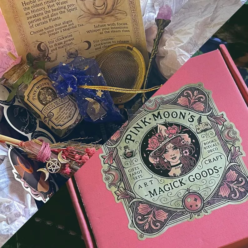 🔮 Witchy Self-Care Spell Set – Your All-in-One Magical Ritual Kit ✨