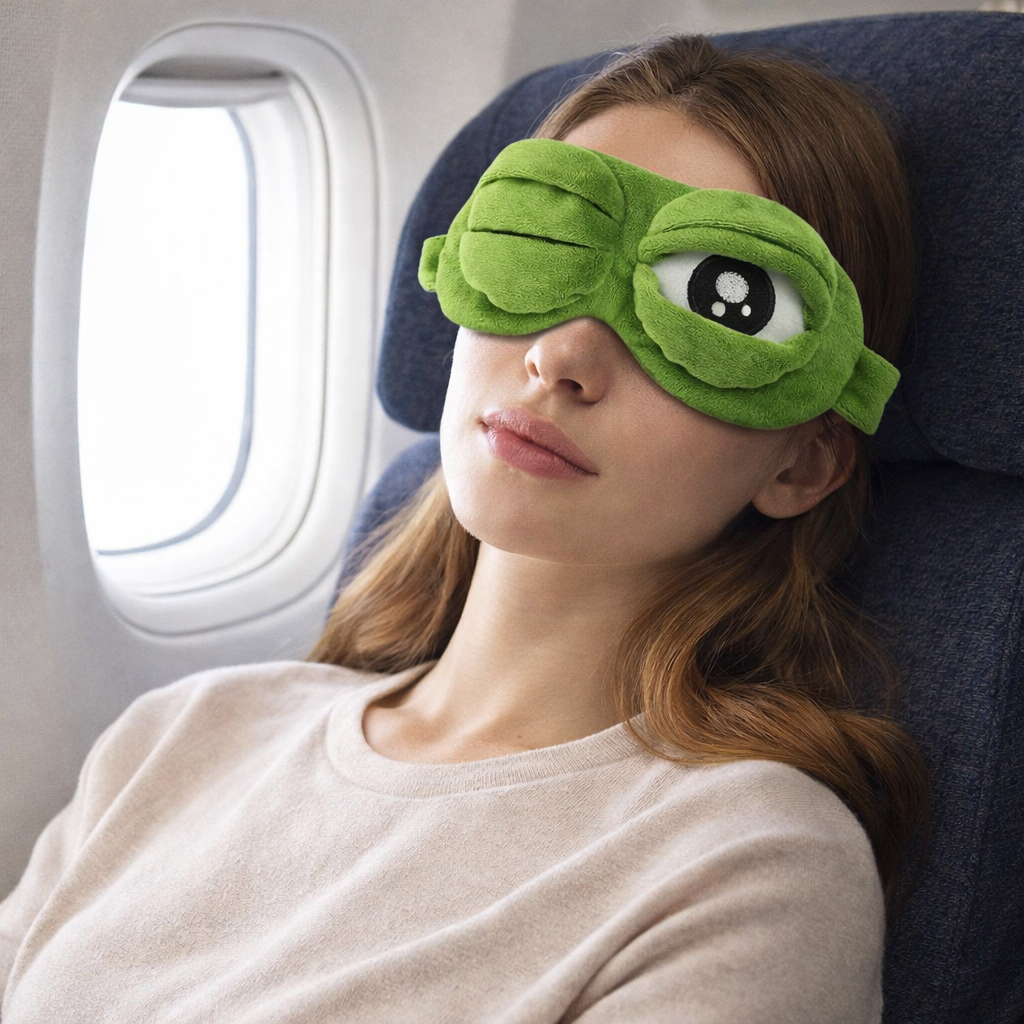 Cute Frog Funny Eyeshade