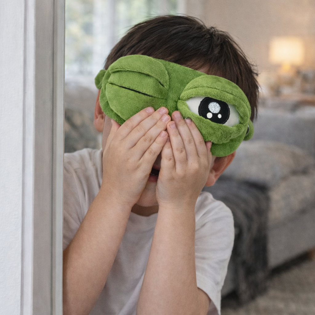 Cute Frog Funny Eyeshade