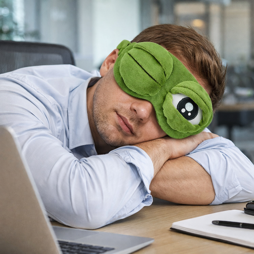 Cute Frog Funny Eyeshade