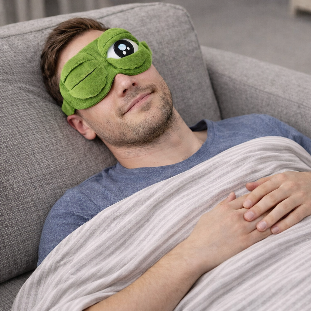 Cute Frog Funny Eyeshade