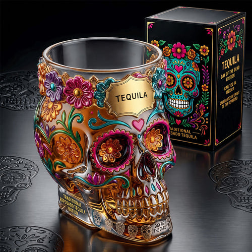 Day of the Dead Edition Glass