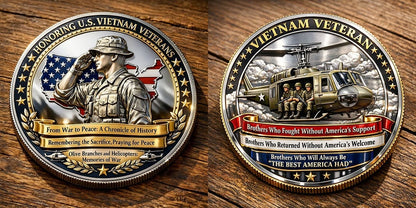 🏆Flash Sale 60% OFF-U.S. Vietnam Veterans Commemorative Coin