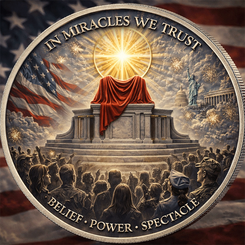 The "Presidential Miracle Moment" Commemorative Coin