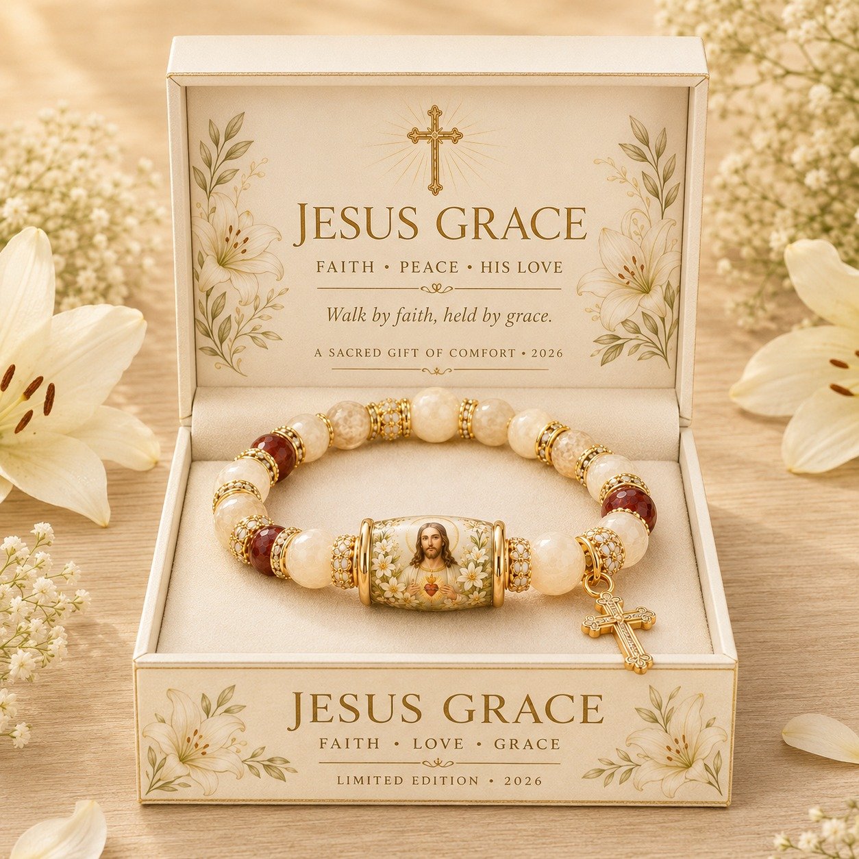✝️ Faith, Hope & God’s Blessings 🤍 | 2026 Limited Edition Bracelet