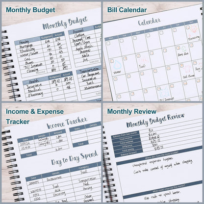 📒Soligt Monthly Budget Planner Book (Undated)