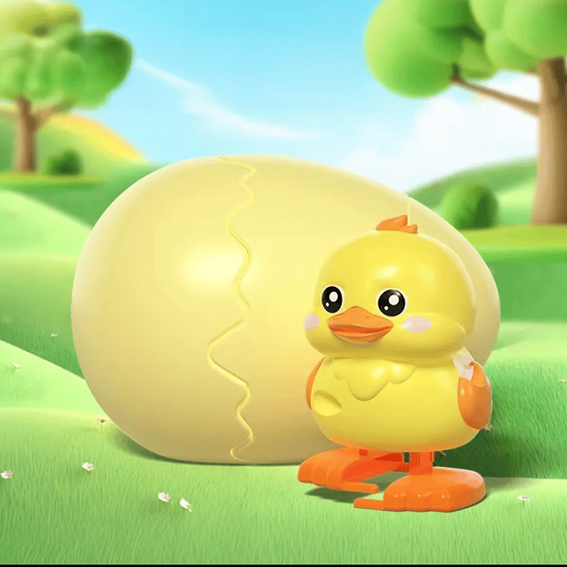 🔥Hot Sale 49% OFF - 🎁 2026 Easter’s Latest Gift: Wind-Up Animal Hatching Surprise Egg 🐣