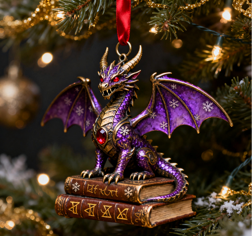 Dragon Christmas Ornament 🐉✨