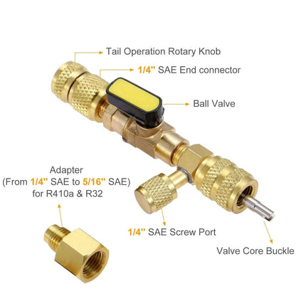 🛠️Home & Auto AC Valve Core Remover Installer Tool🏠