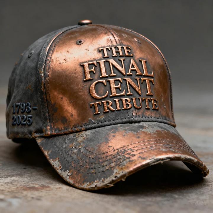 1793 - 2025 Penny Retirement Commemorative Retro Baseball Cap