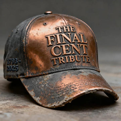 1793 - 2025 Penny Retirement Commemorative Retro Baseball Cap