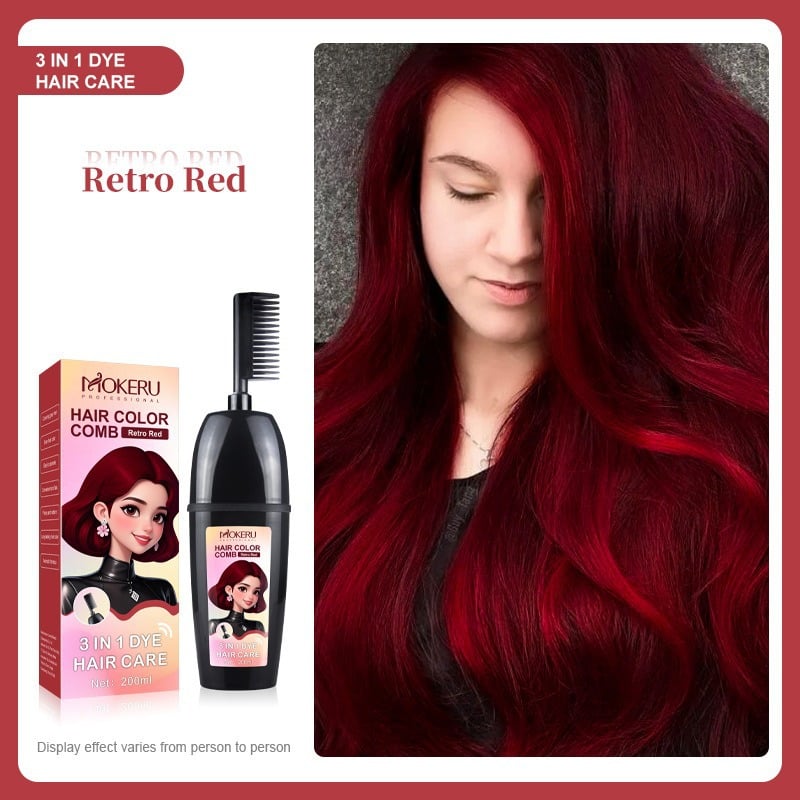 Classic Instant Hair Dye Shampoo | 3-in-1 Hair Color, Long-Lasting, Easy Home Use