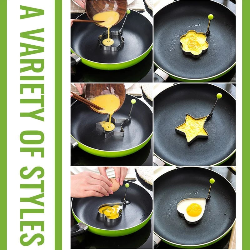 🔥 LAST DAY 49% OFF- Stainless Steel Fried Egg Molds