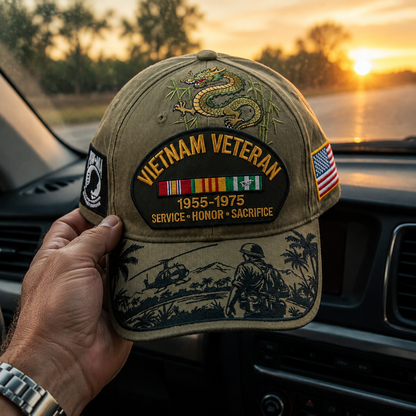 🇺🇸 Last Day Promo: 49% OFF 🎖️ - Vietnam Veteran Tribute Cap