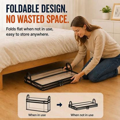 🧺Large Clear Storage Box✨ Keep Your Home Organized