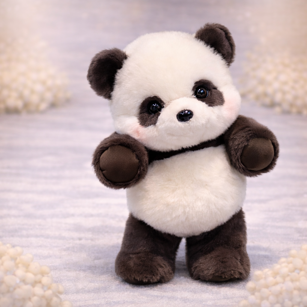A running plush toy
