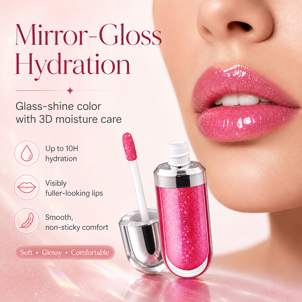Milano 3D Hydra Lipgloss | Softening Lip Gloss For A 3D Look