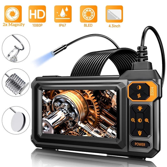 Endoscope Camera with Light - 4.3" LCD Screen Inspection Cameras