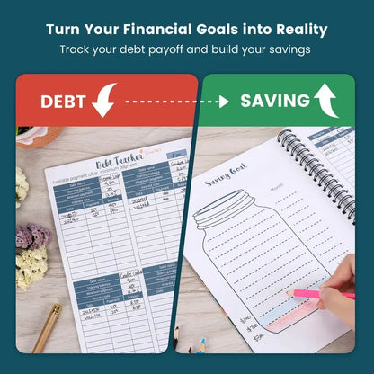 📒Soligt Monthly Budget Planner Book (Undated)