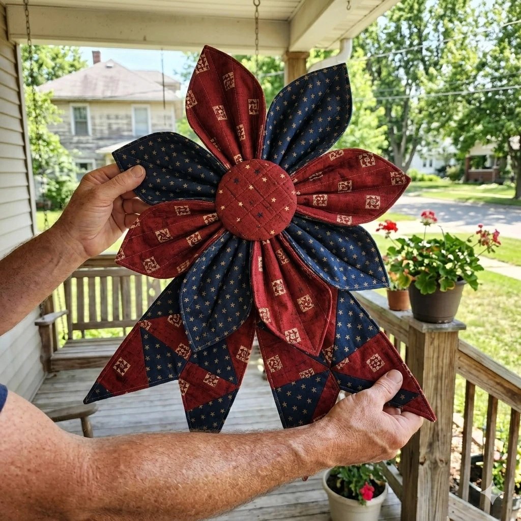 The Heritage Bloom Wreath & Bow: Multi-Piece Sewing Template Set