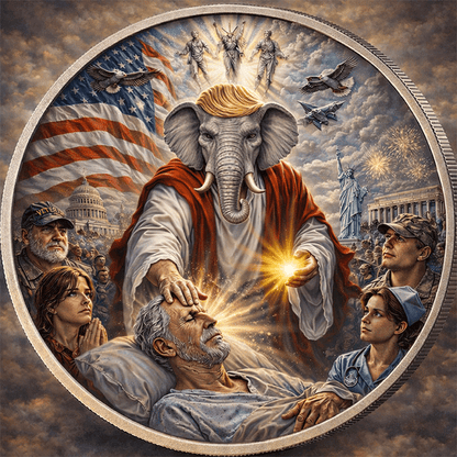 The "Presidential Miracle Moment" Commemorative Coin
