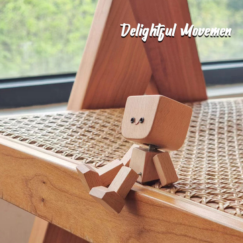 ⏰Limited stock!🔥Shaking Wooden Man Figurine （BUY 2 FREE SHIPPING)