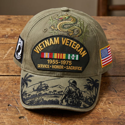 🇺🇸 Last Day Promo: 49% OFF 🎖️ - Vietnam Veteran Tribute Cap